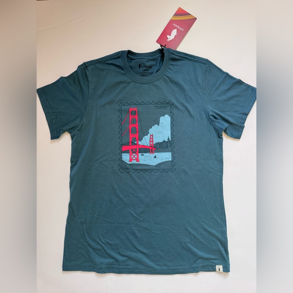 2 for $30 Item, Cotopaxi Post Stamp Organic T-Shirt- San Francisco, Women’s S
